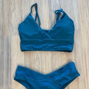 SHEIN Teal Swimsuit Sz.XS